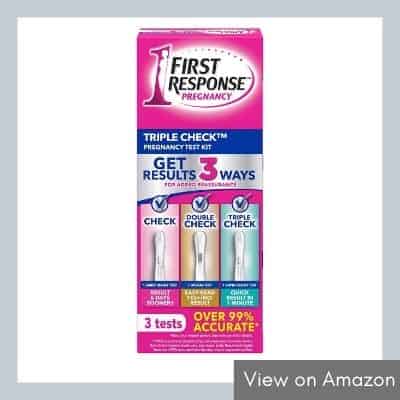First Response Triple Check Pregnancy Test 3-Pack
