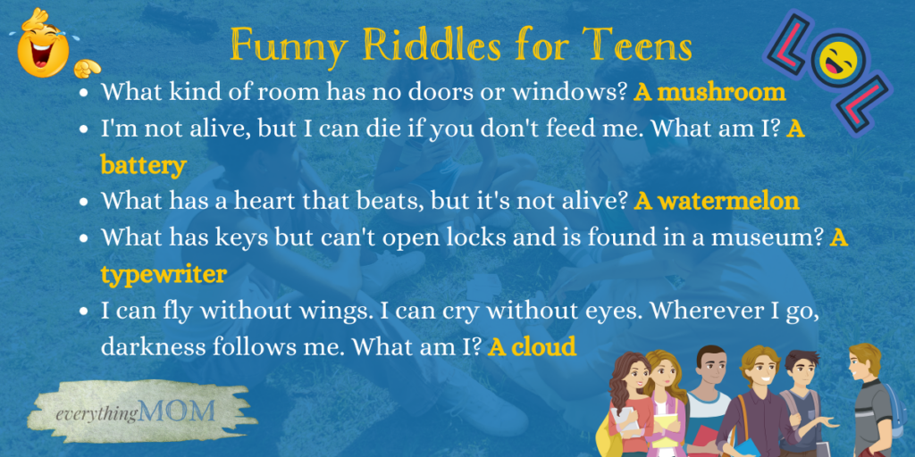 Funny Riddles for Teens