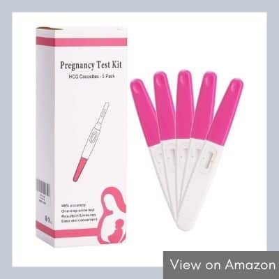 Medimama Rapid Early Detection Pregnant Test HCG Tests 5-Pack