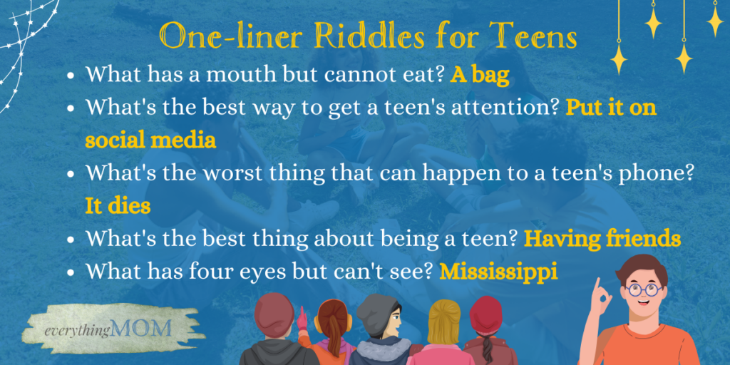 One-liner Riddles for Teens