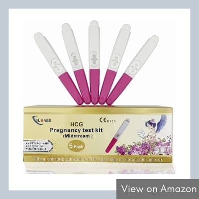 Suonee Early Detection Pregnancy Test 5-Pack