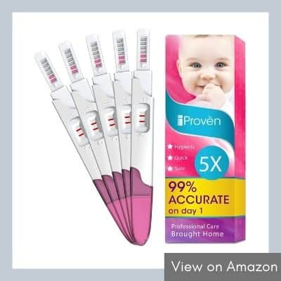 iProven One Step Rapid Detection & Result Pregnancy Test