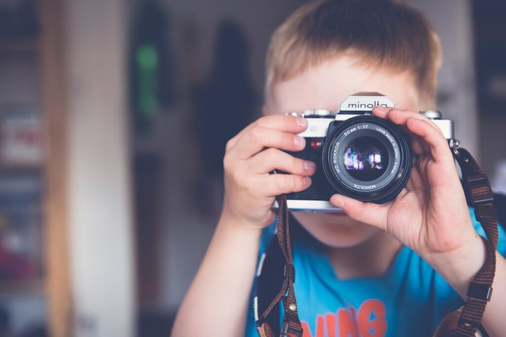 Photography hobby for kids