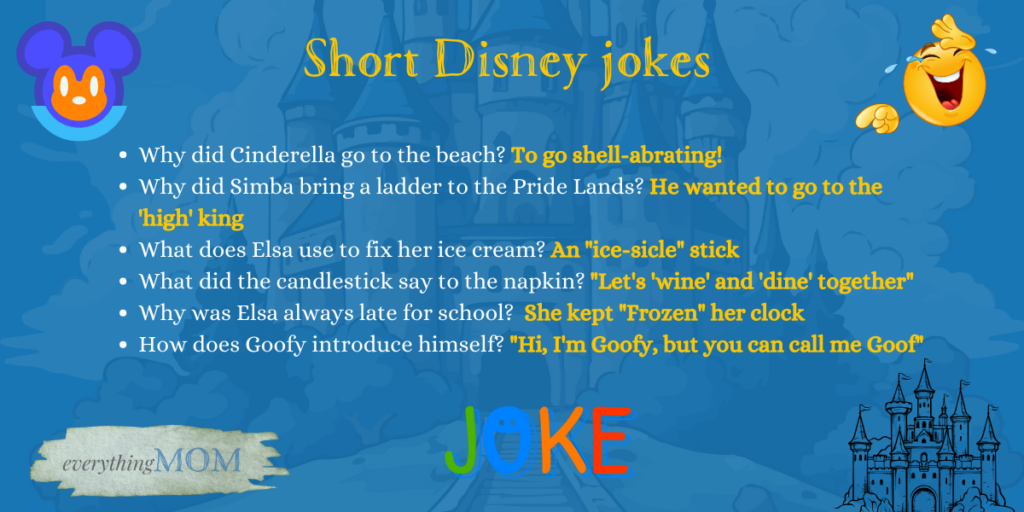 Short Disney jokes
