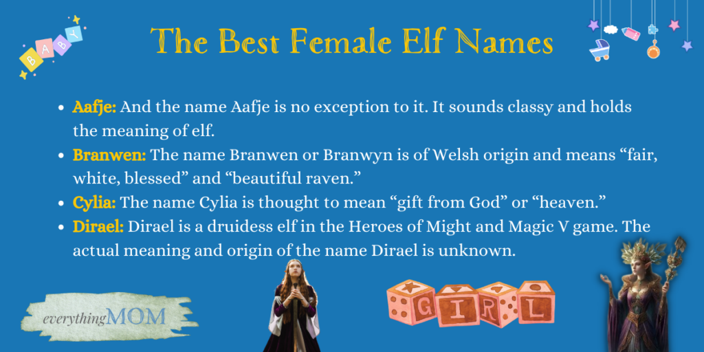 The Best Female Elf Names