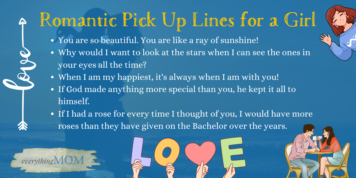 111 Romantic Pick Up Lines That Always Work EverythingMom