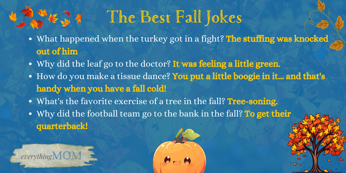 115 Perfect Fall Jokes To Make Your