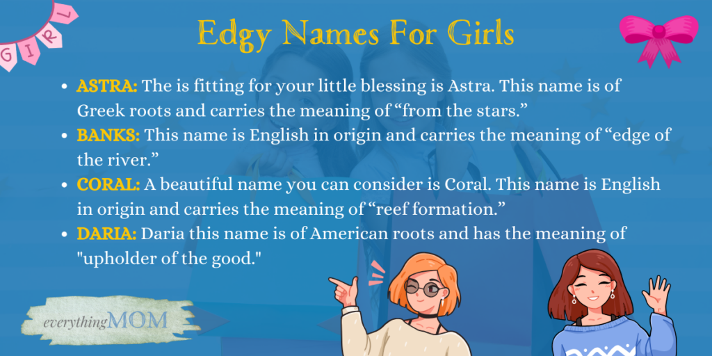 Edgy Names For Girls