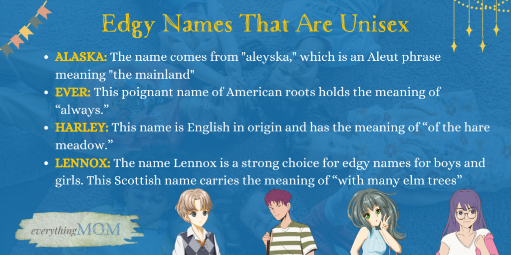 Edgy Names That Are Unisex
