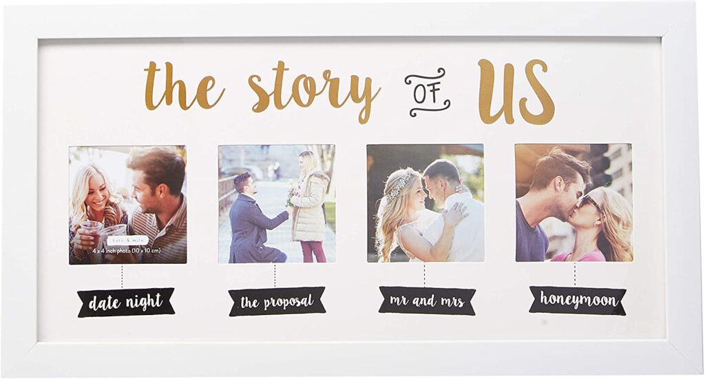 Kate & Milo ‘The Story of Us’ Wedding Collage Picture Frame