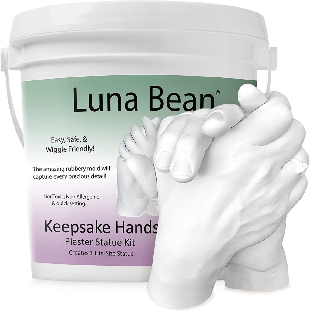 Luna Bean Keepsake Hands Casting Kit