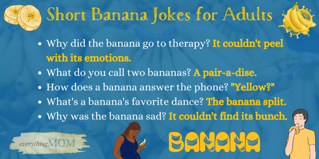 Short Banana Jokes for Adults