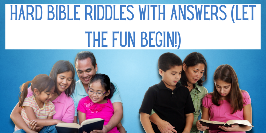 Ultimate Collection of the Best Bible Riddles (With Answers)