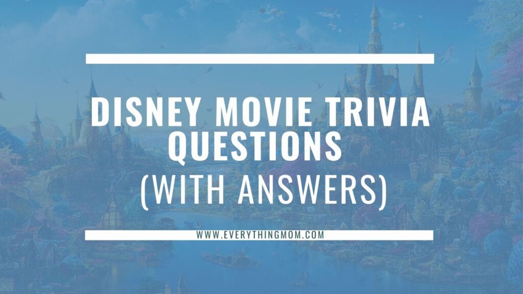 The Ultimate Kids Movie Trivia Guide: 20+ Fun Questions, Facts, and Challenges for All Ages with answers