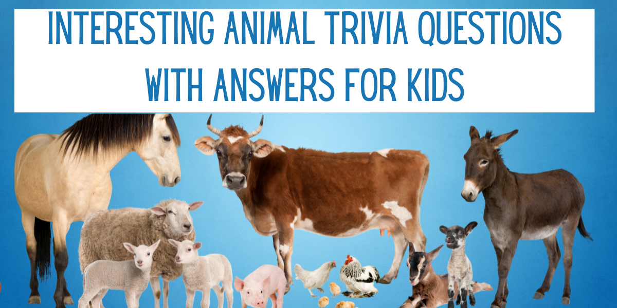 Interesting Animal Trivia Questions with Answers for Kids |