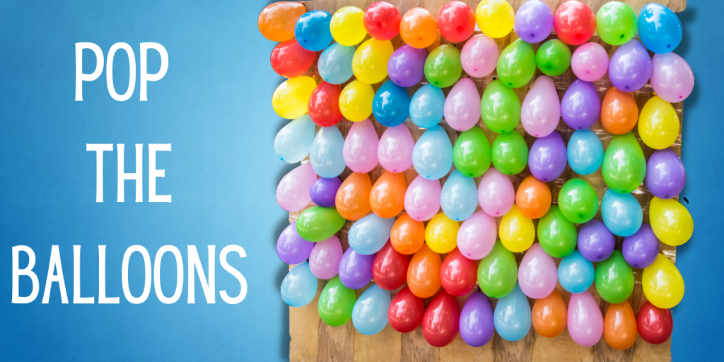 Pop The Balloons