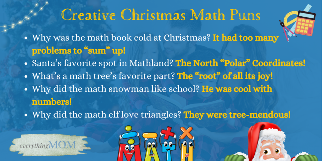 Creative Christmas Math Puns