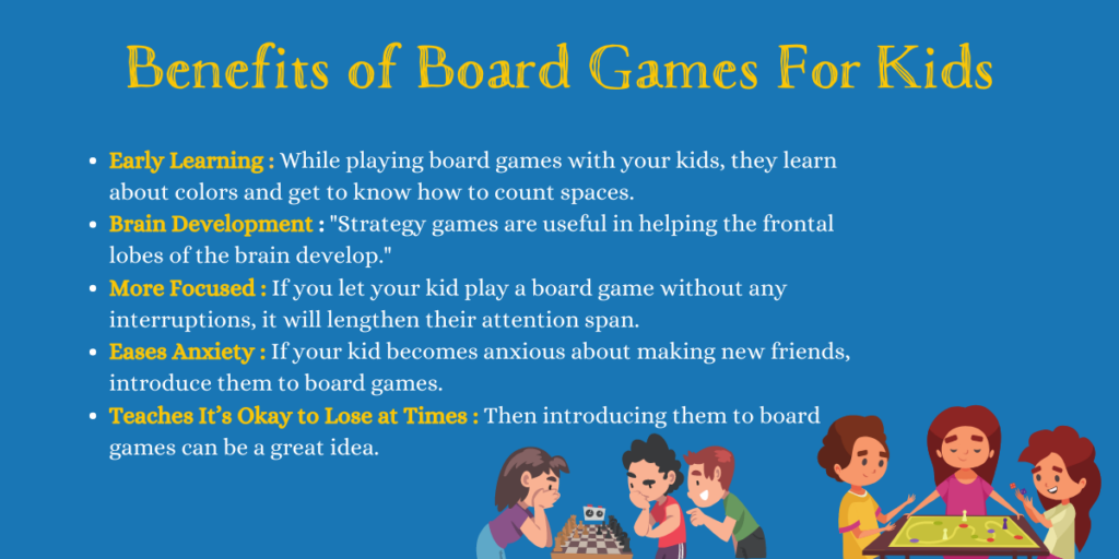 Benefits of Board Games For Kids