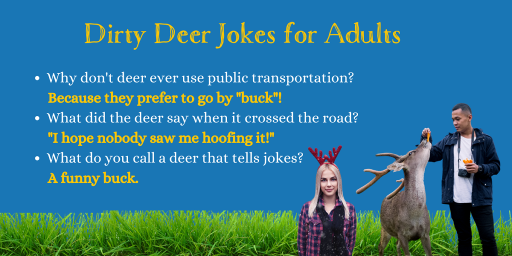 Dirty Deer Jokes for Adults

