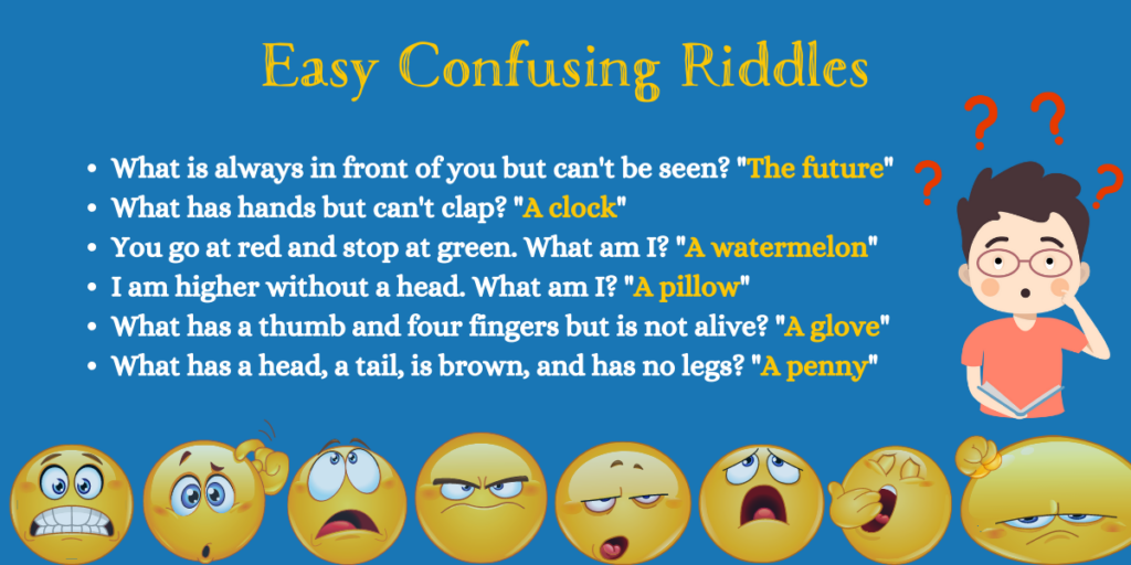 Easy Confusing Riddles