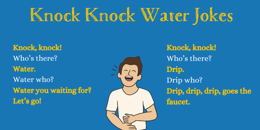 Knock Knock Water Jokes