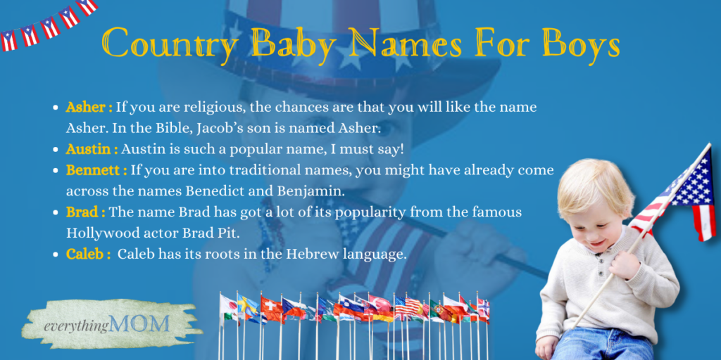 Country Baby Names For Boys