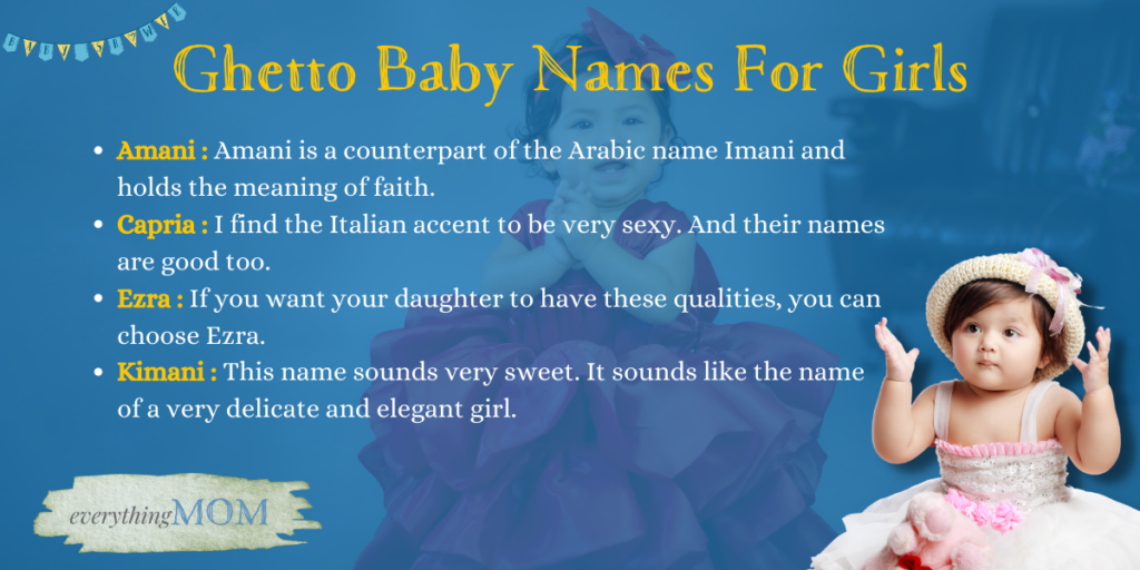 Ghetto Baby Names For Girls