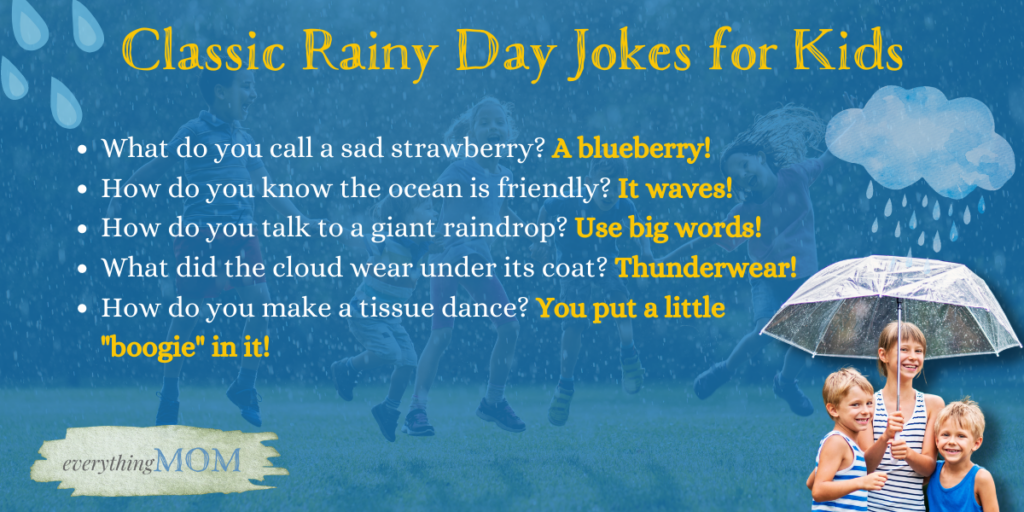 Classic Rainy Day Jokes for Kids