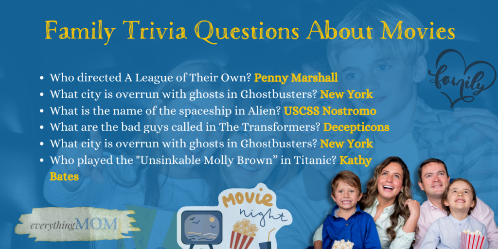 Family Trivia Questions About Movies