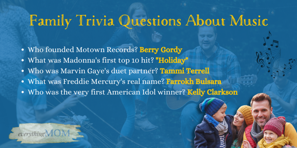 Family Trivia Questions About Music