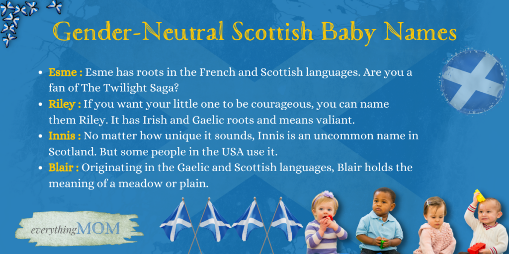 Gender-Neutral Scottish Baby Names