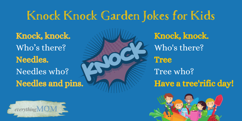 Knock Knock Garden Jokes for Kids