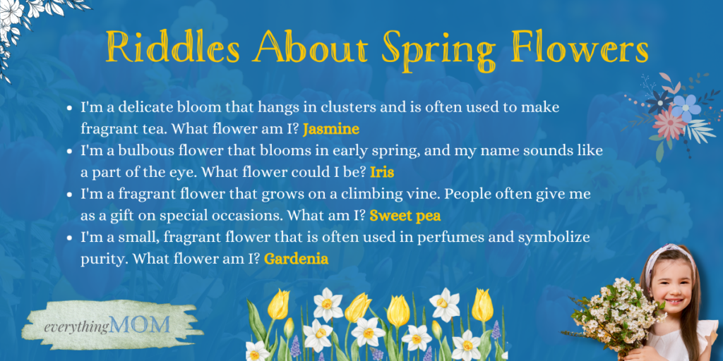 Riddles About Spring Flowers