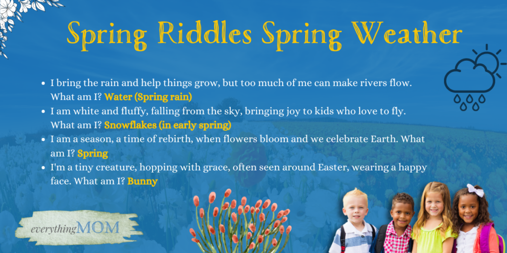 Spring Riddles Spring Weather