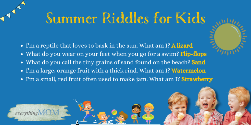 Summer Riddles for Kids