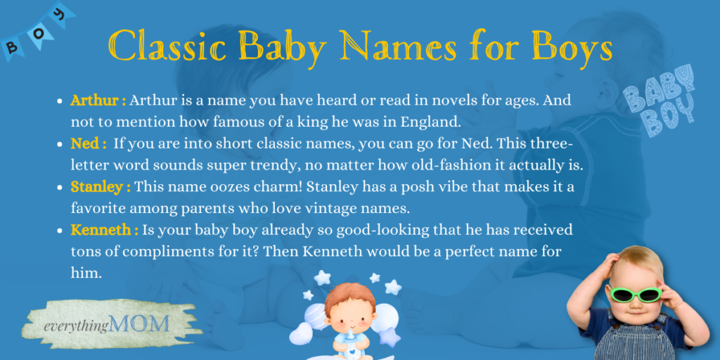Classic Baby Names for Boys