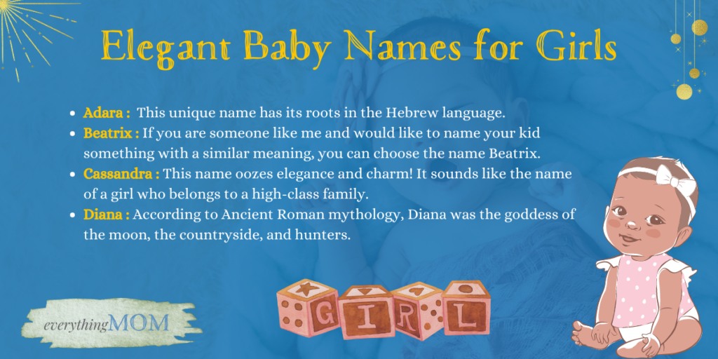 Elegant Baby Names for Girls