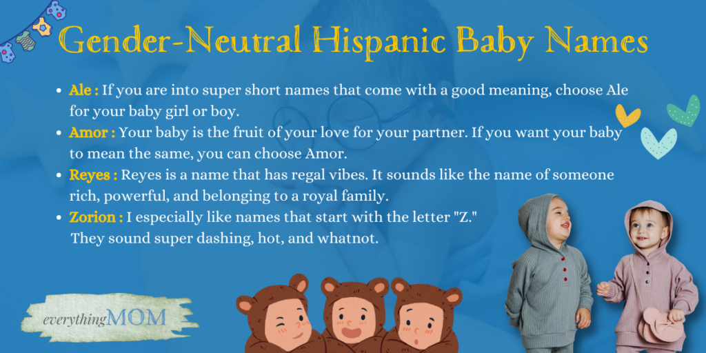 Gender-Neutral Hispanic Baby Names
