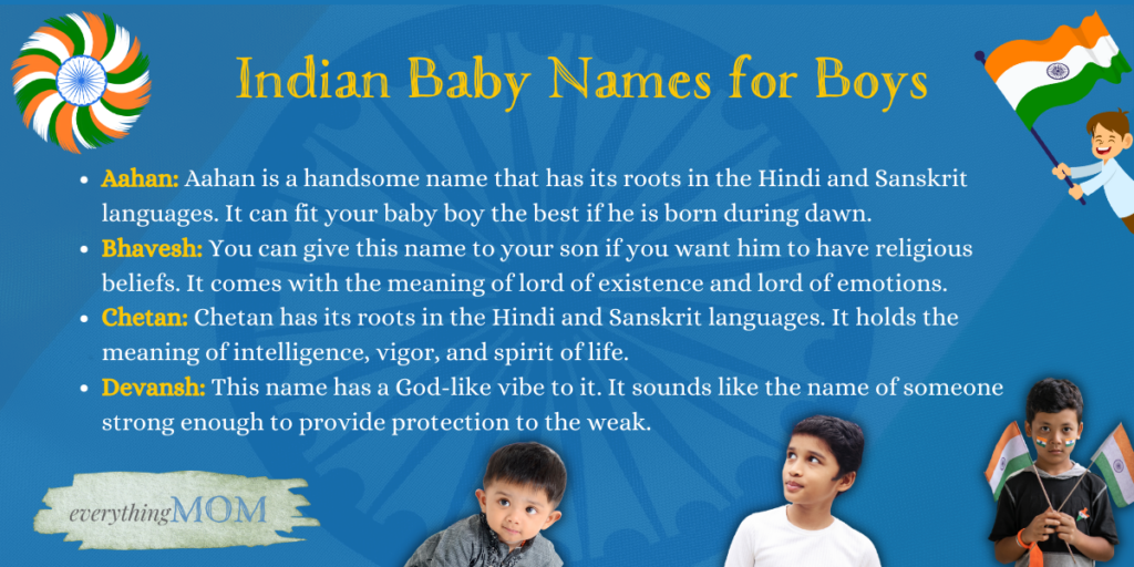 Indian Baby Names for Boys