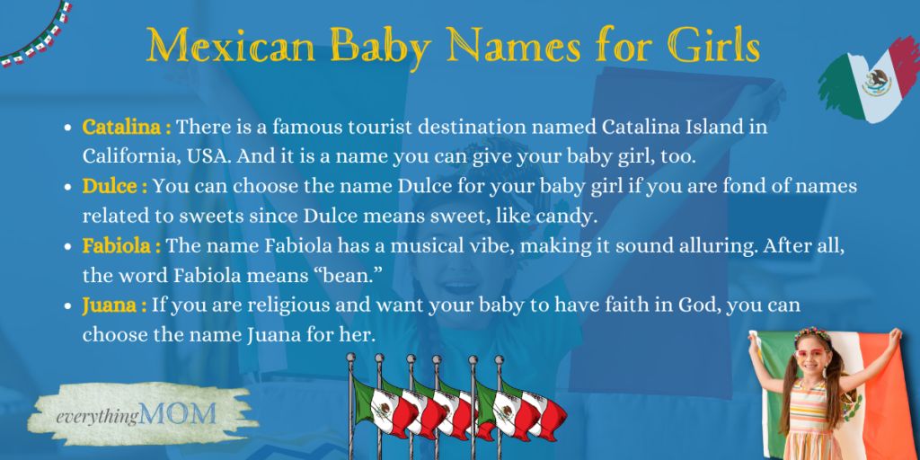 Mexican Baby Names for Girls