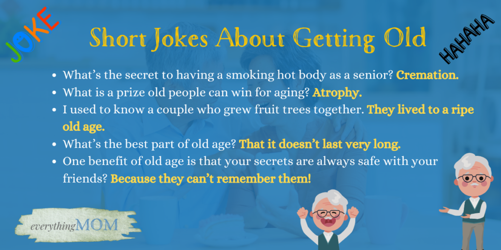 Short Jokes About Getting Old