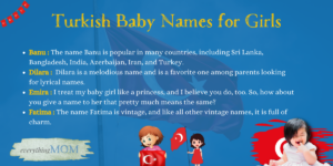 30 Unique Turkish Baby Names for Your Boys and Girls - EverythingMom