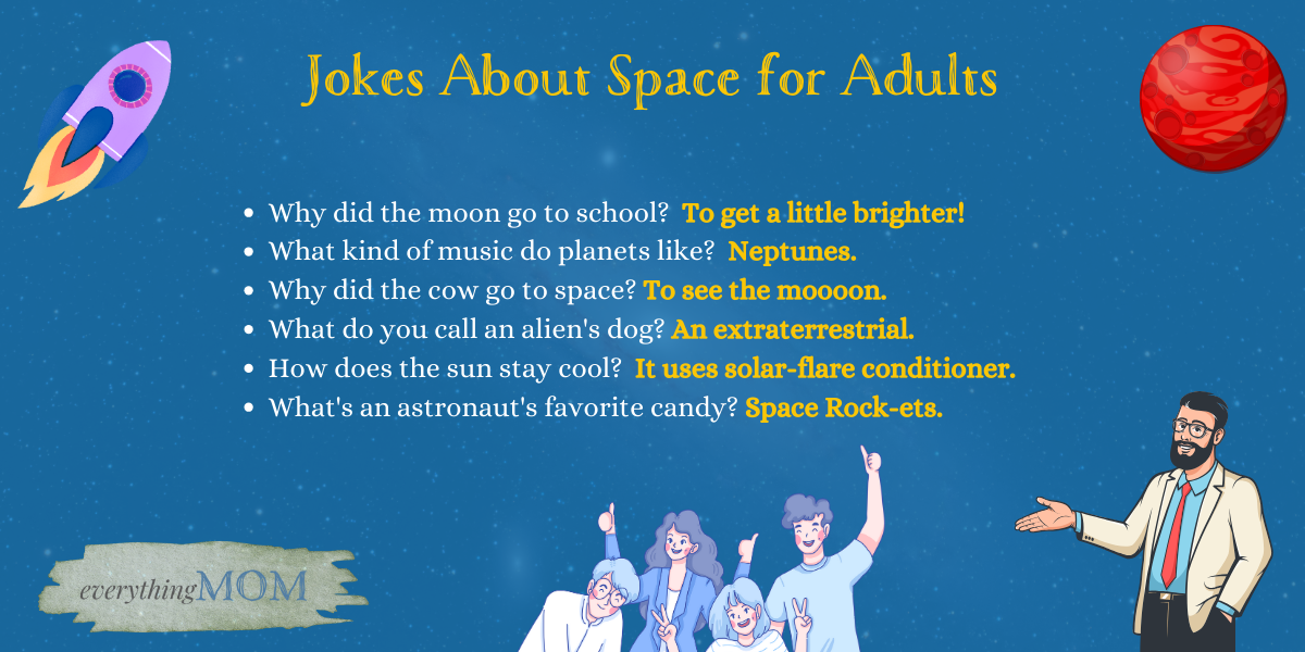 200+ Funny Space Jokes for Kids That Are Out of This World!