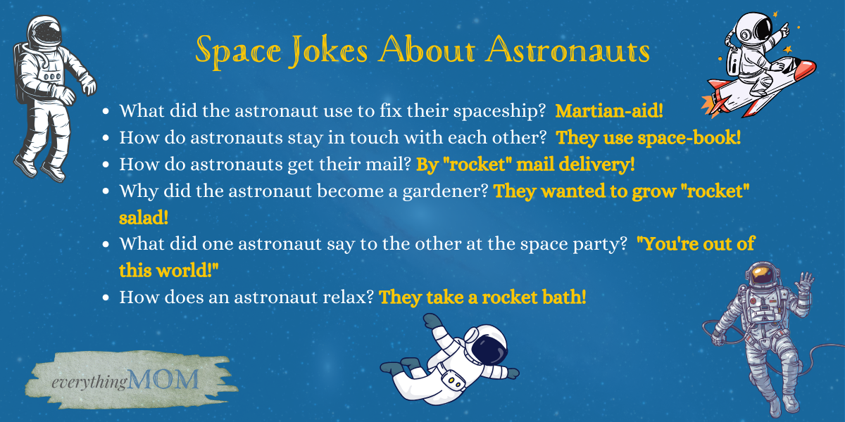 200+ Funny Space Jokes for Kids That Are Out of This World!