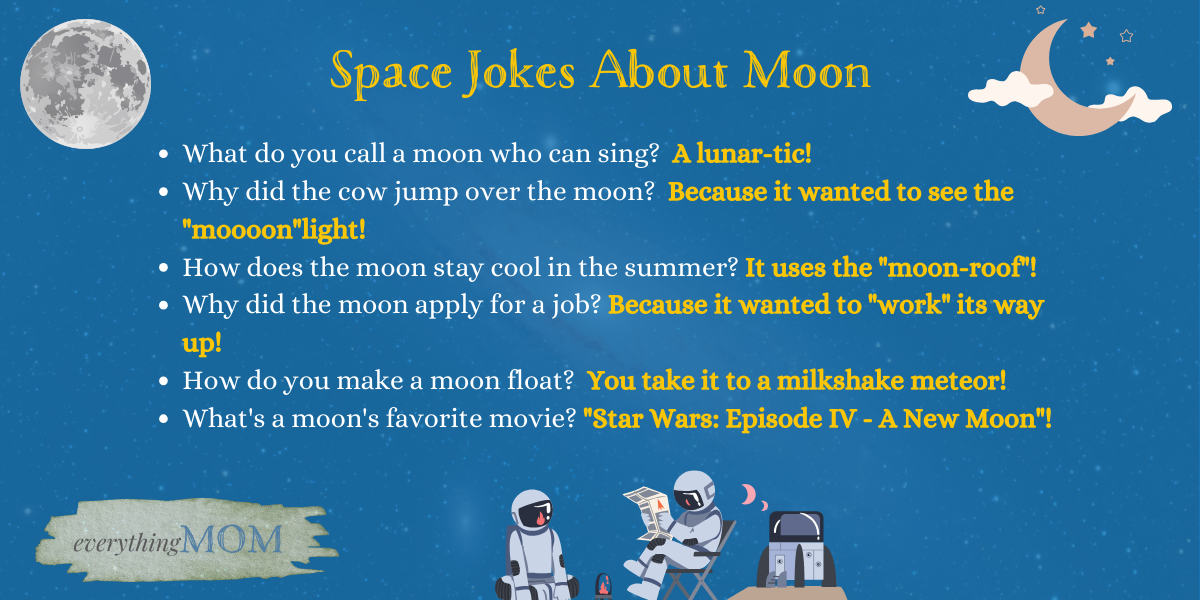 200+ Funny Space Jokes for Kids That Are Out of This World!
