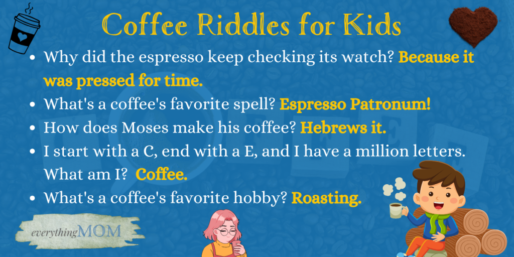 Coffee Riddles for Kids