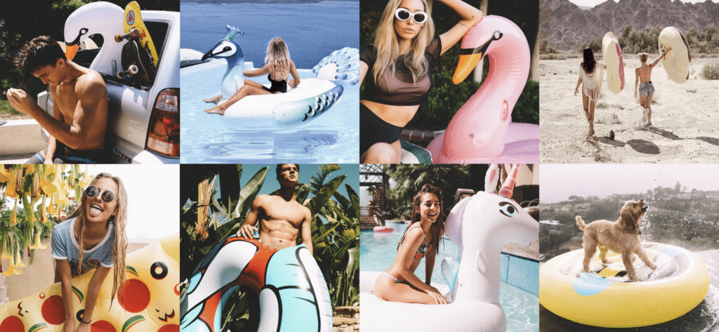 custom pool floats