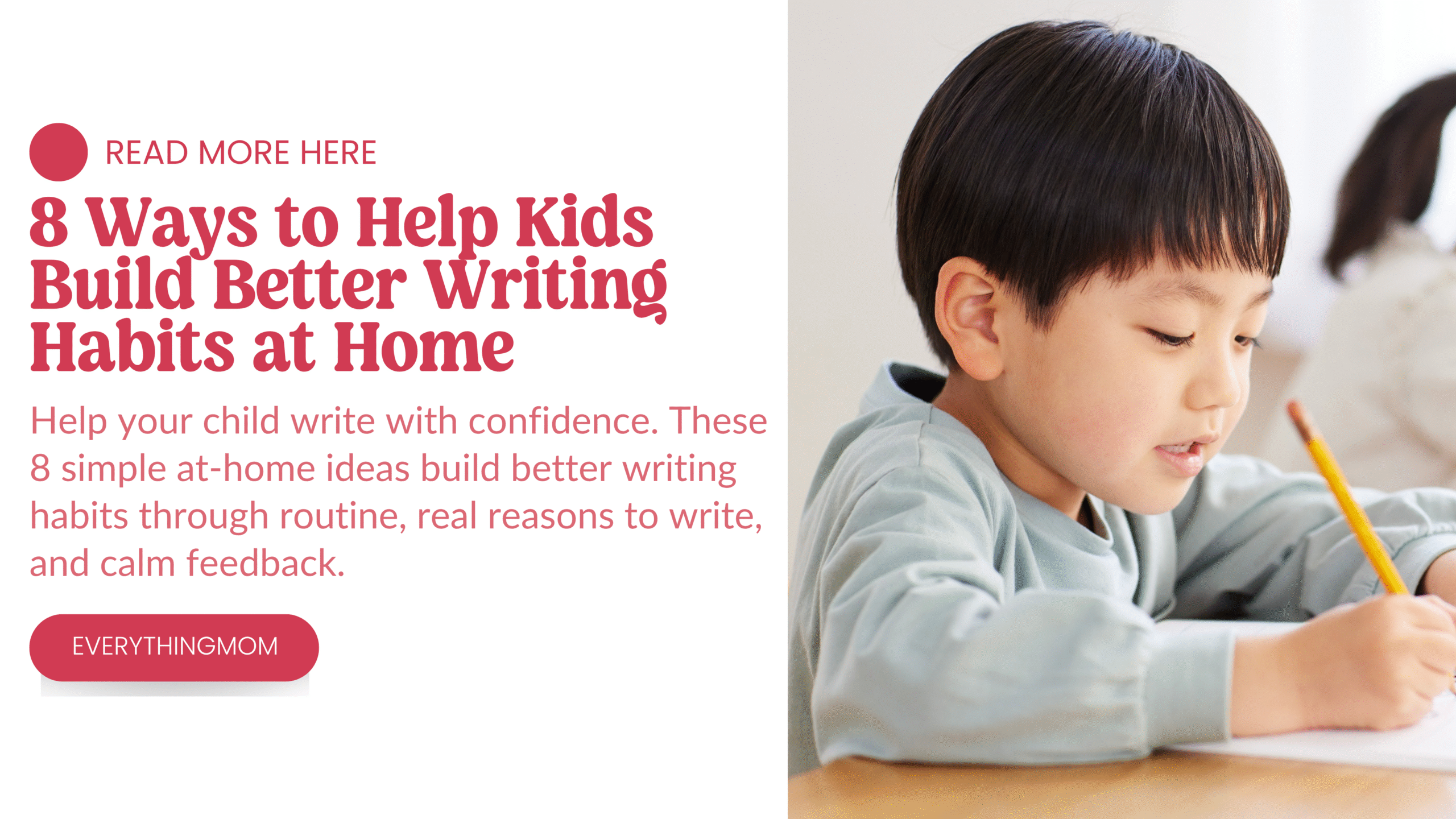 8 Ways to Help Kids Build Better Writing Habits at Home