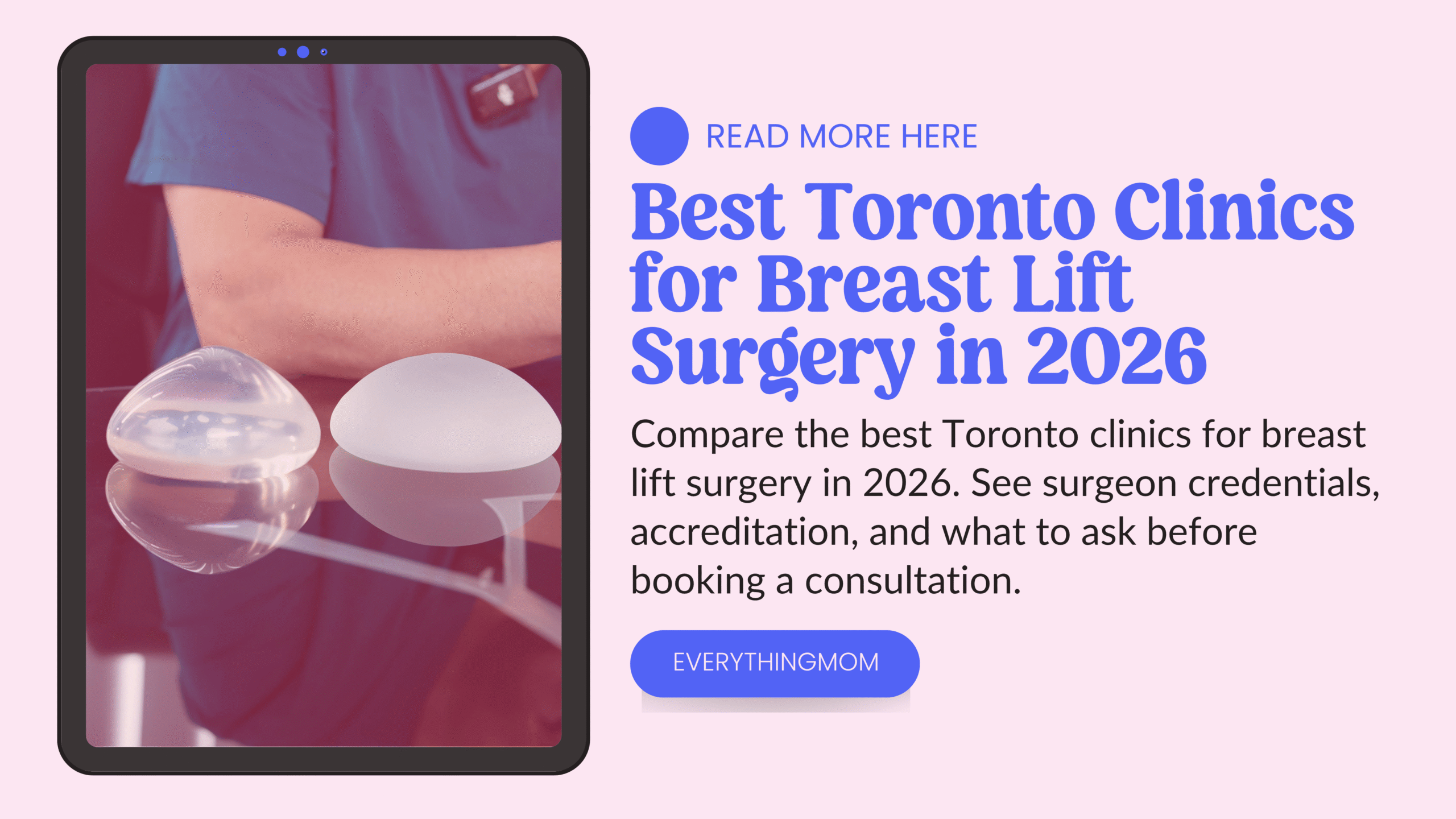 Best Toronto Clinics for Breast Lift Surgery in 2026